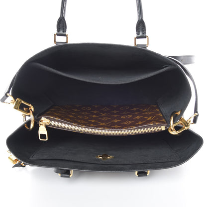 Louis Vuitton Monogram Flower Tote Black 6 of 11