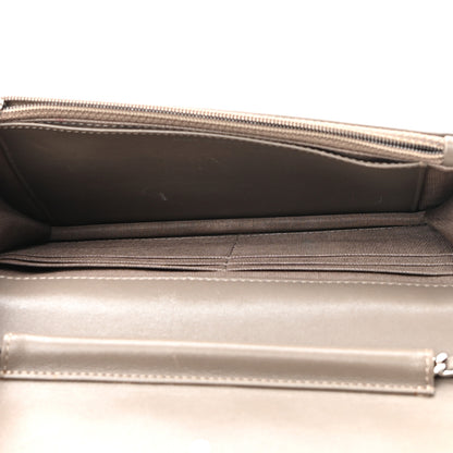 Chanel Patent Quilted Wallet On Chain WOC Brown 5 of 10