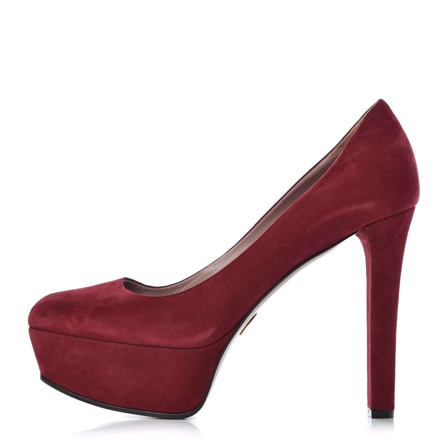 Kid Scamosciato Platform Pumps 40.5 Red
