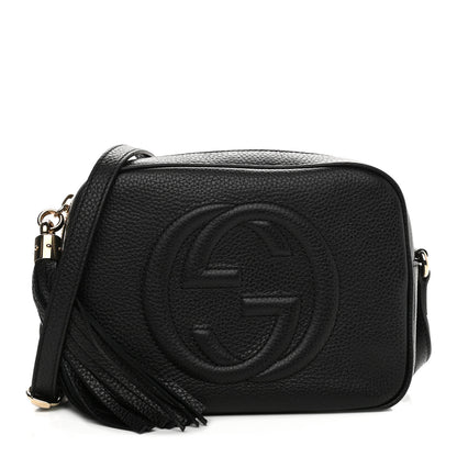 Gucci Pebbled Calfskin Small Soho Disco Bag Black 1 of 10
