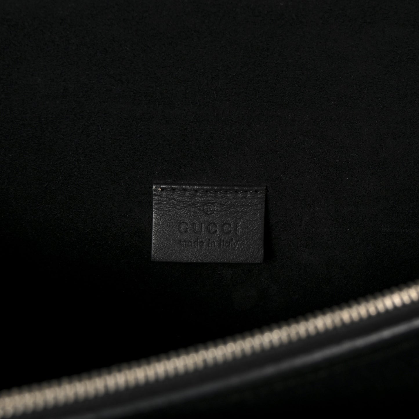 GG Supreme Monogram Small Dionysus Shoulder Bag Black