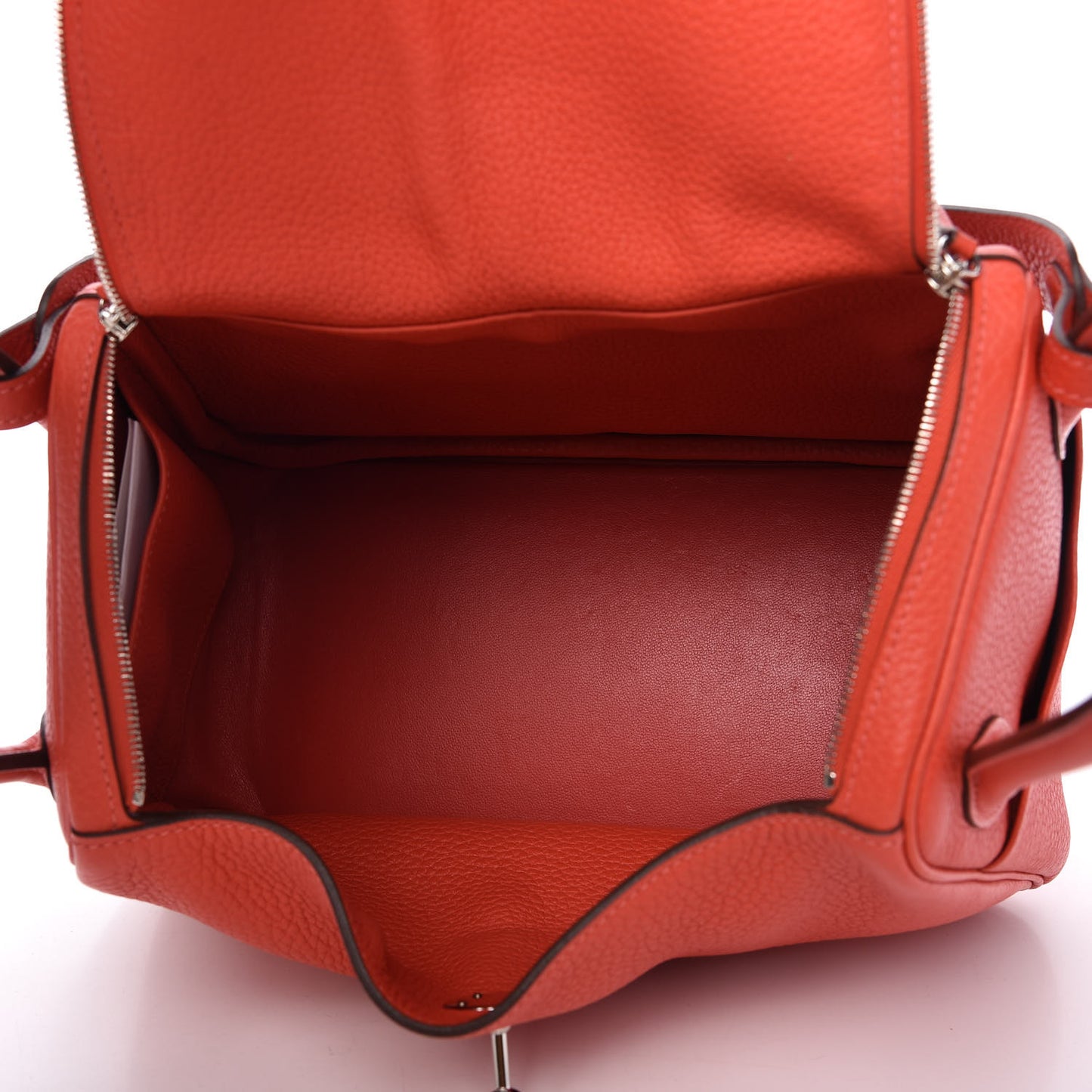 Taurillon Clemence Lindy 26 Rouge Pivoine