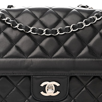 Chanel Lambskin Medium Coco Rider Flap Black 8 of 18