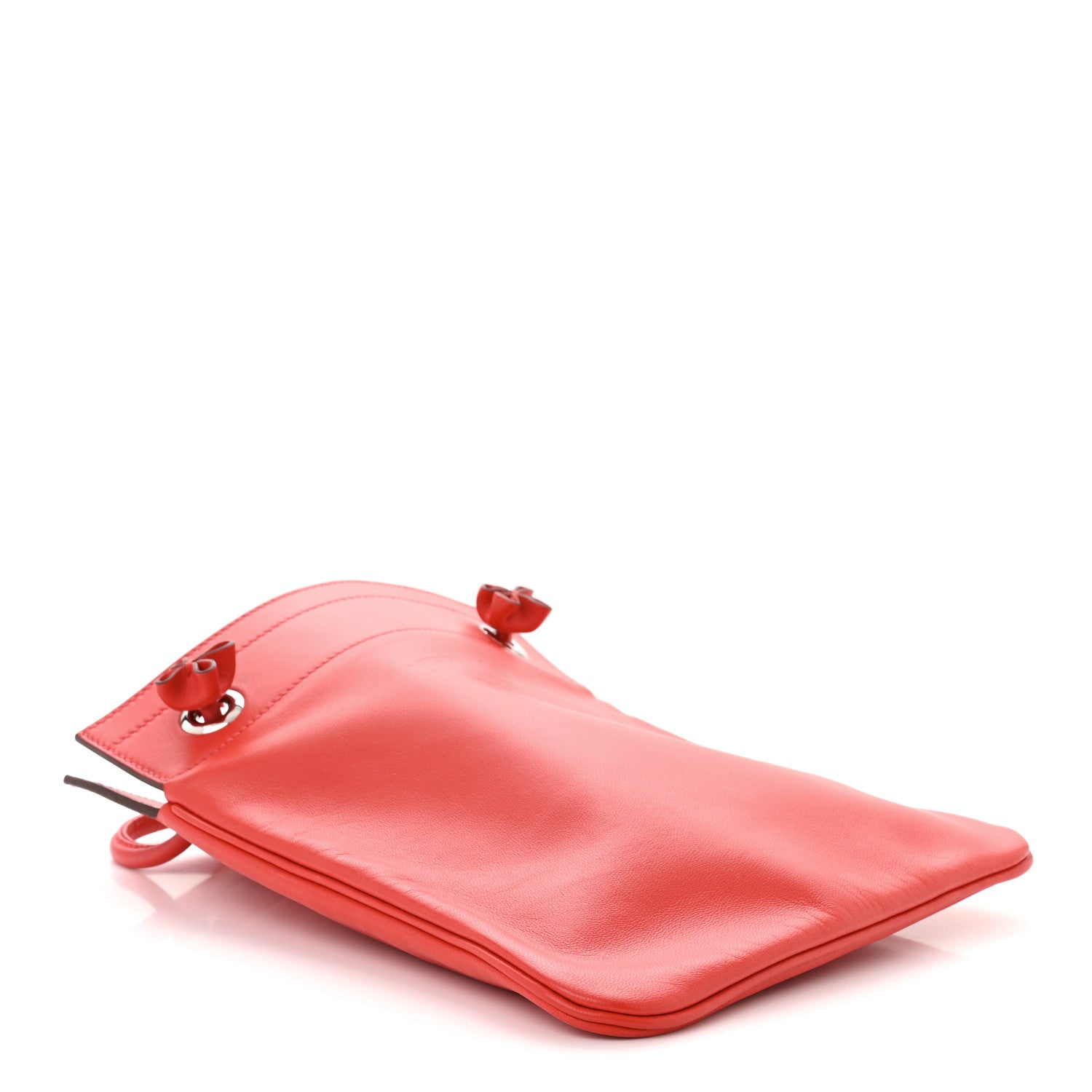 Hermes Milo Lambskin Swift Mini Aline Rouge De Coeur 4 of 11