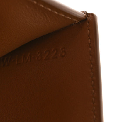 Celine Calfskin Compact Triomphe Wallet With Coin Purse Bronze 9 of 9