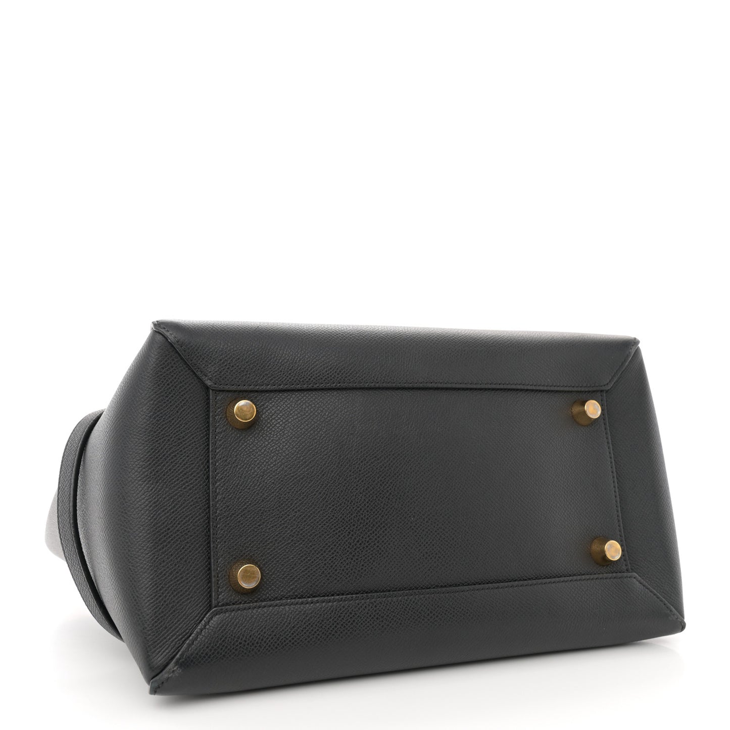 Grained Calfskin Mini Belt Bag Black