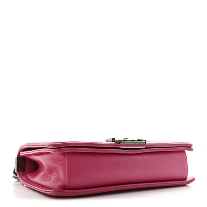 Chanel Galuchat Stingray Medium Boy Flap Pink 4 of 11
