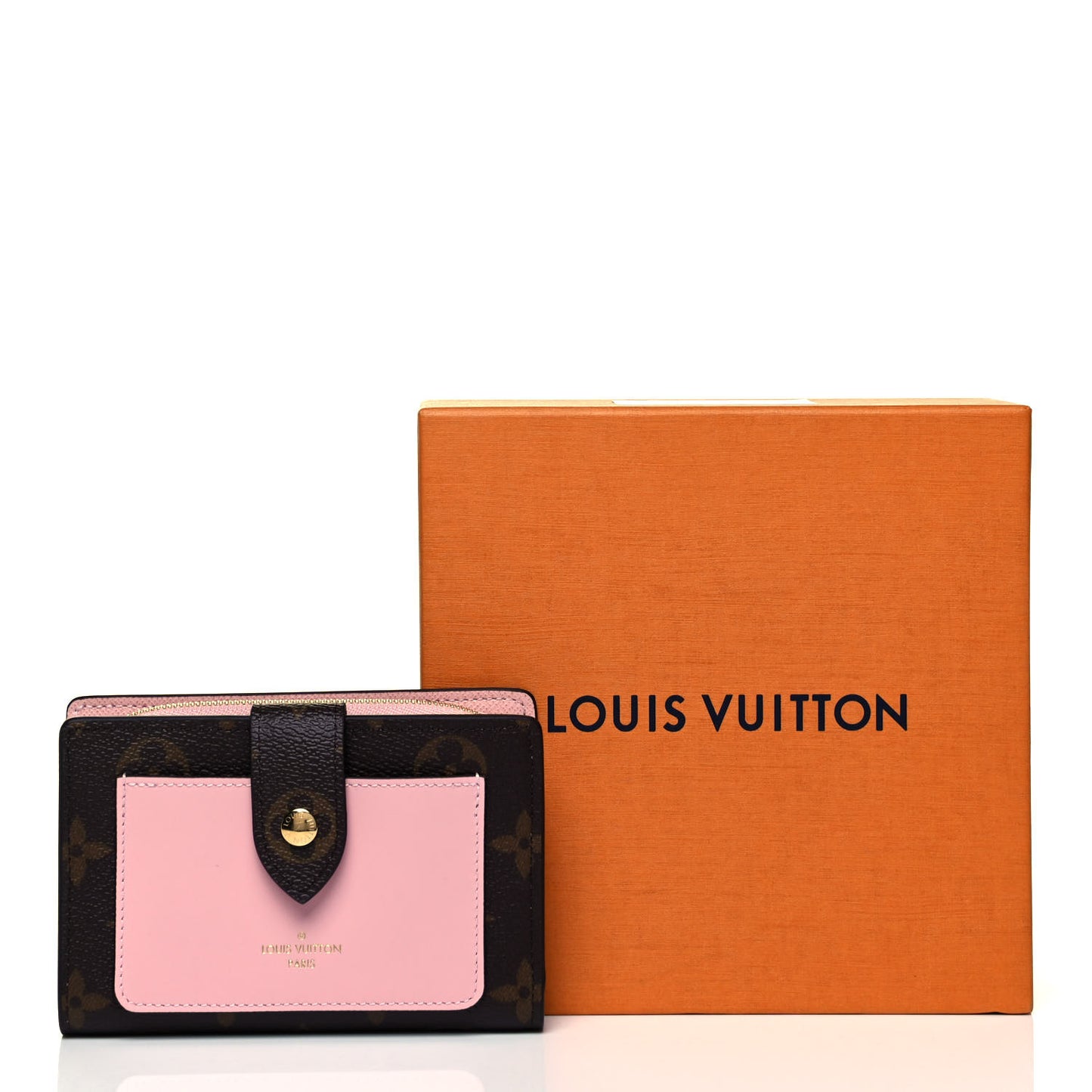 Monogram Juliette Wallet Rose Ballerine