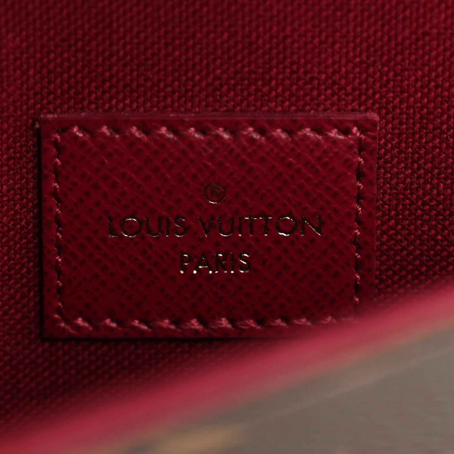Louis Vuitton Monogram Pochette Felicie Chain Wallet Fuchsia 7 of 17