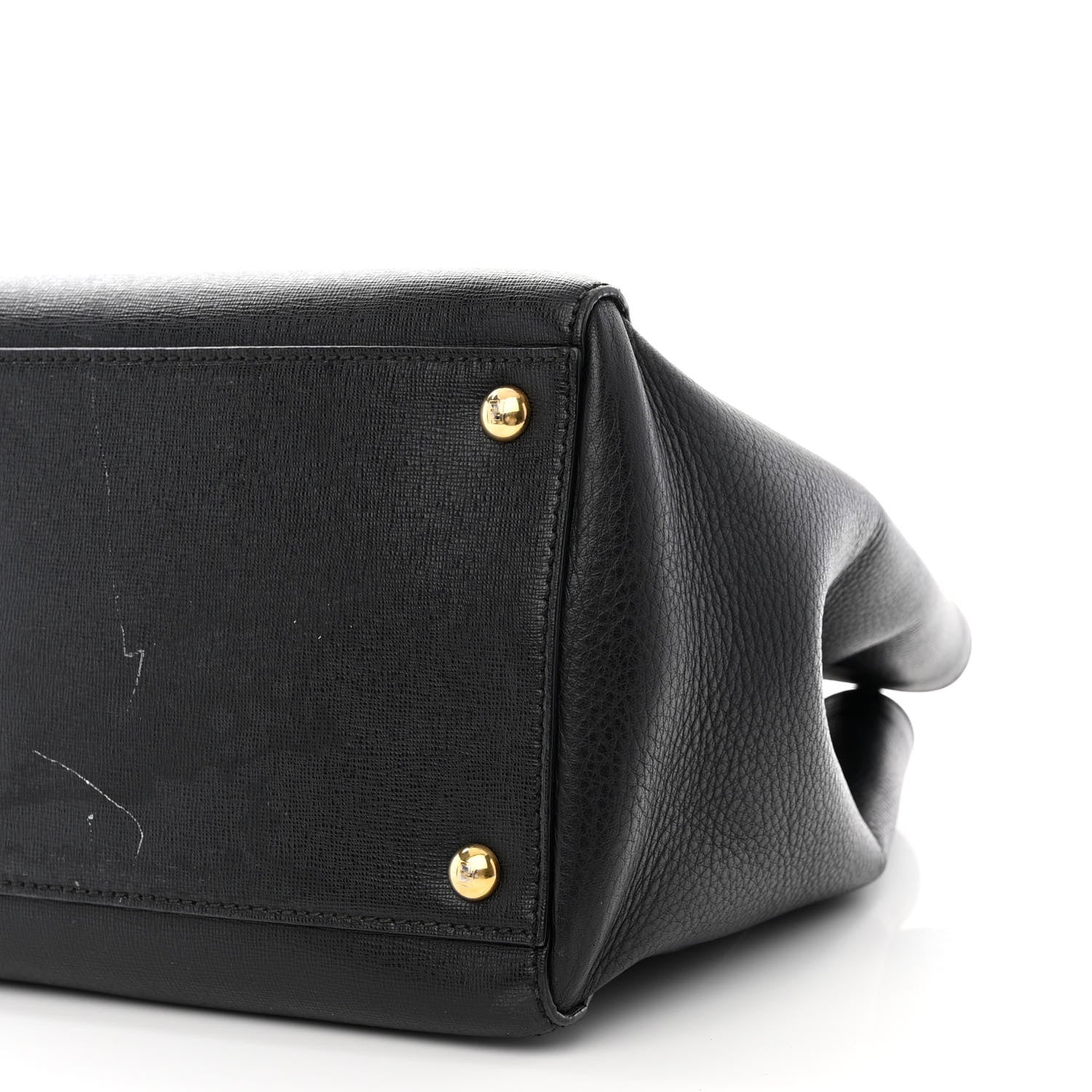 Fendi Vitello Elite Regular 2Jours Tote Black 11 of 17