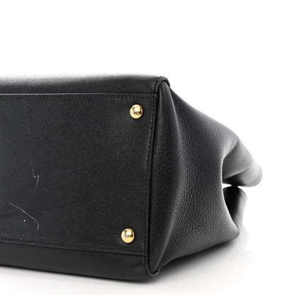 Fendi Vitello Elite Regular 2Jours Tote Black 11 of 17