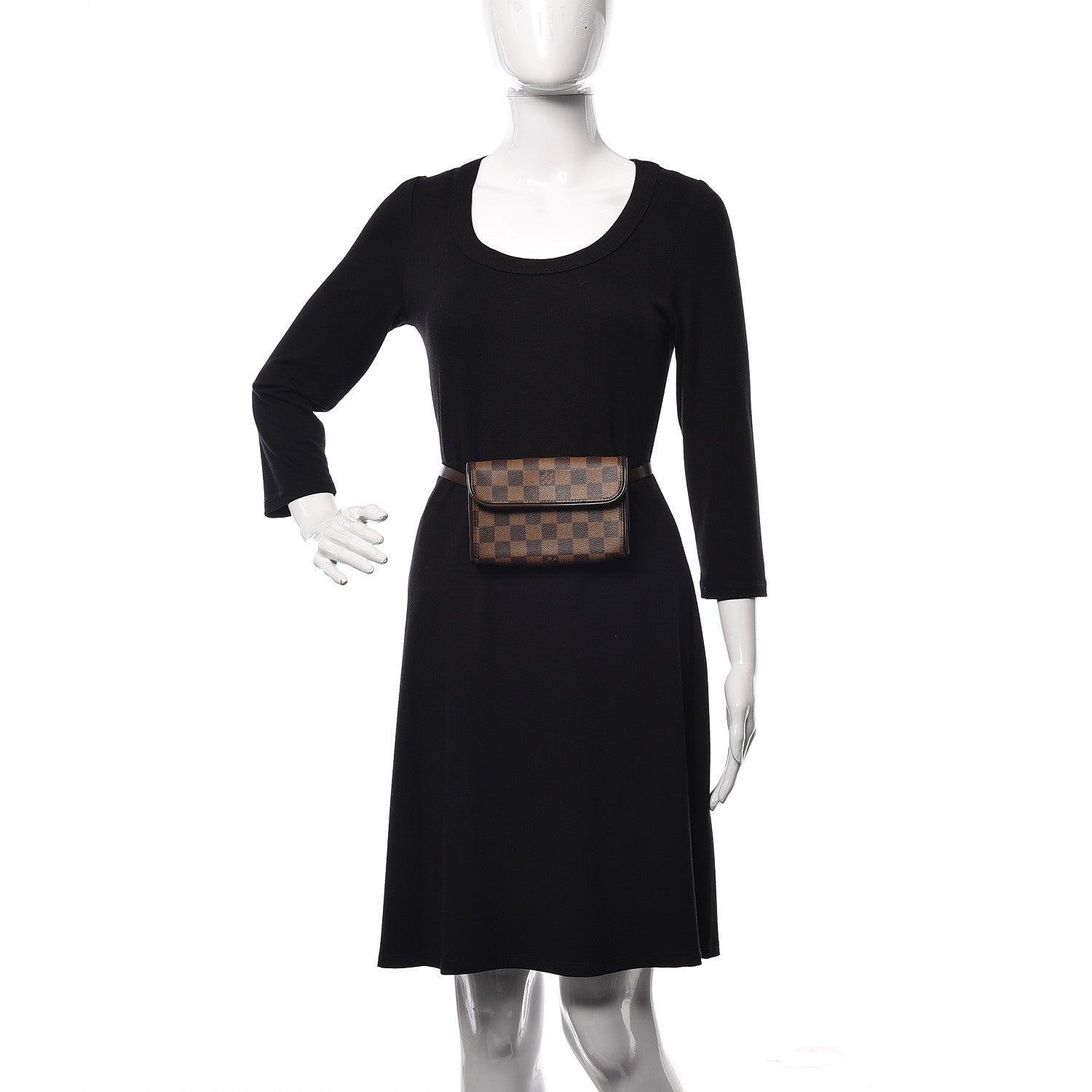 Louis Vuitton Damier Ebene Pochette Florentine S 2 of 7