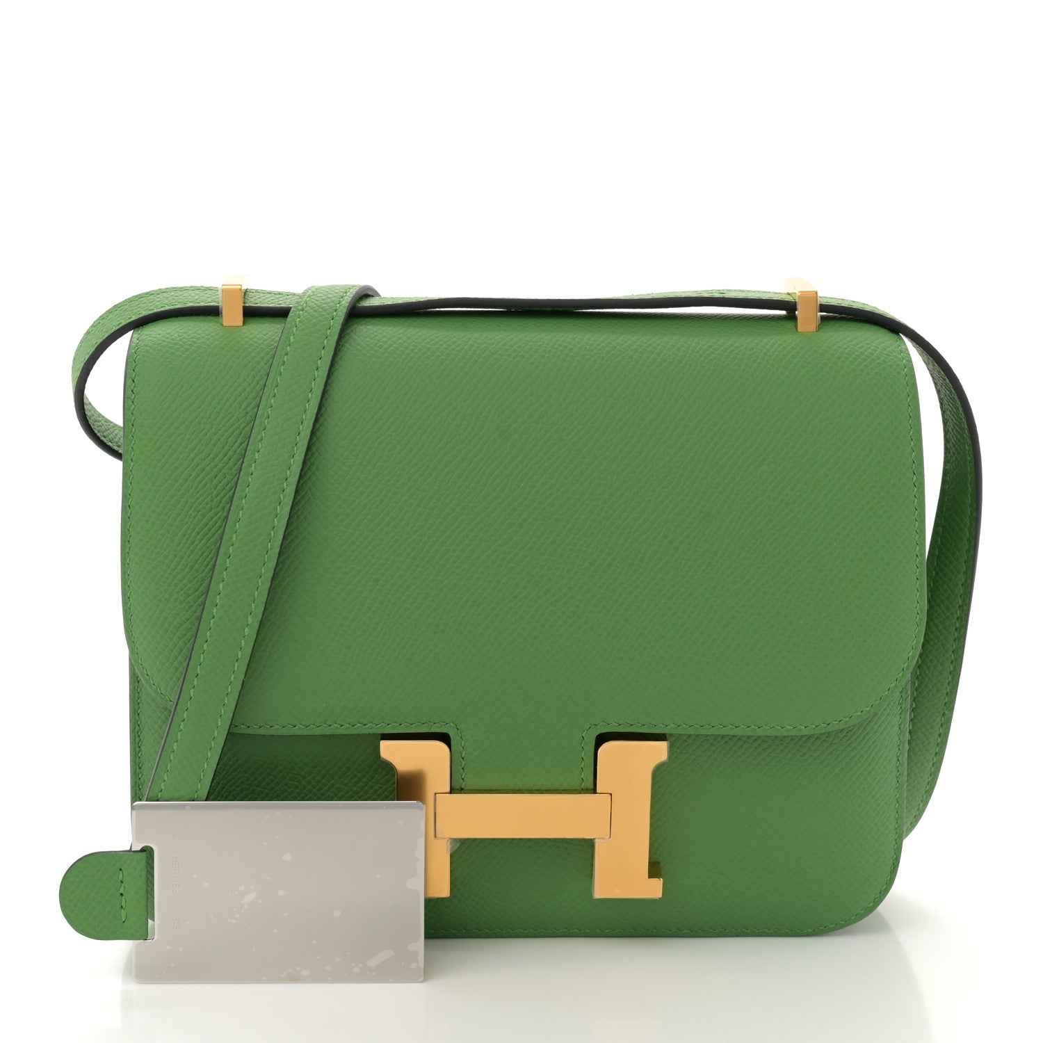 Hermes Epsom Constance 18 Vert Yucca 3 of 12