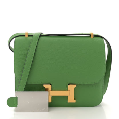 Hermes Epsom Constance 18 Vert Yucca 3 of 12