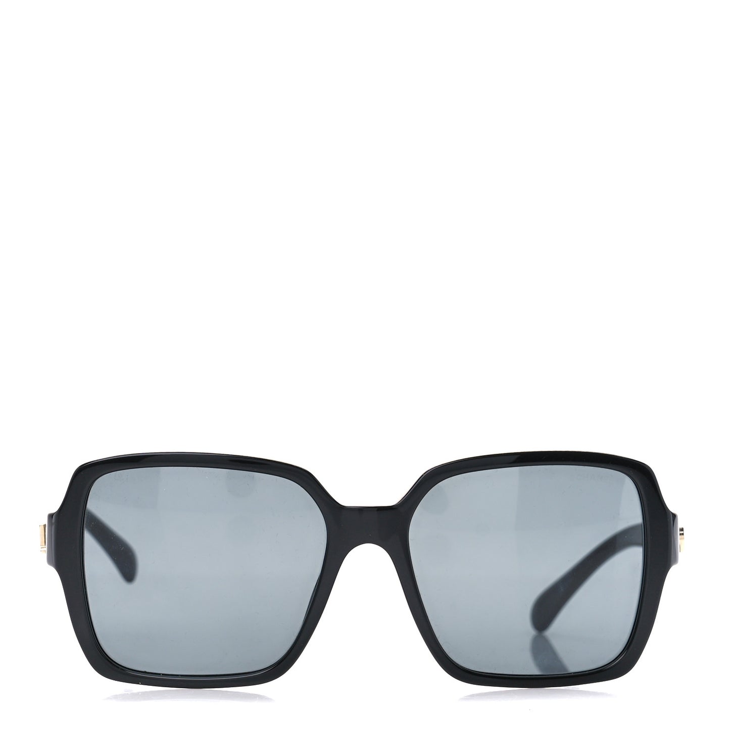 Acetate Square Sunglasses 5408-A Black