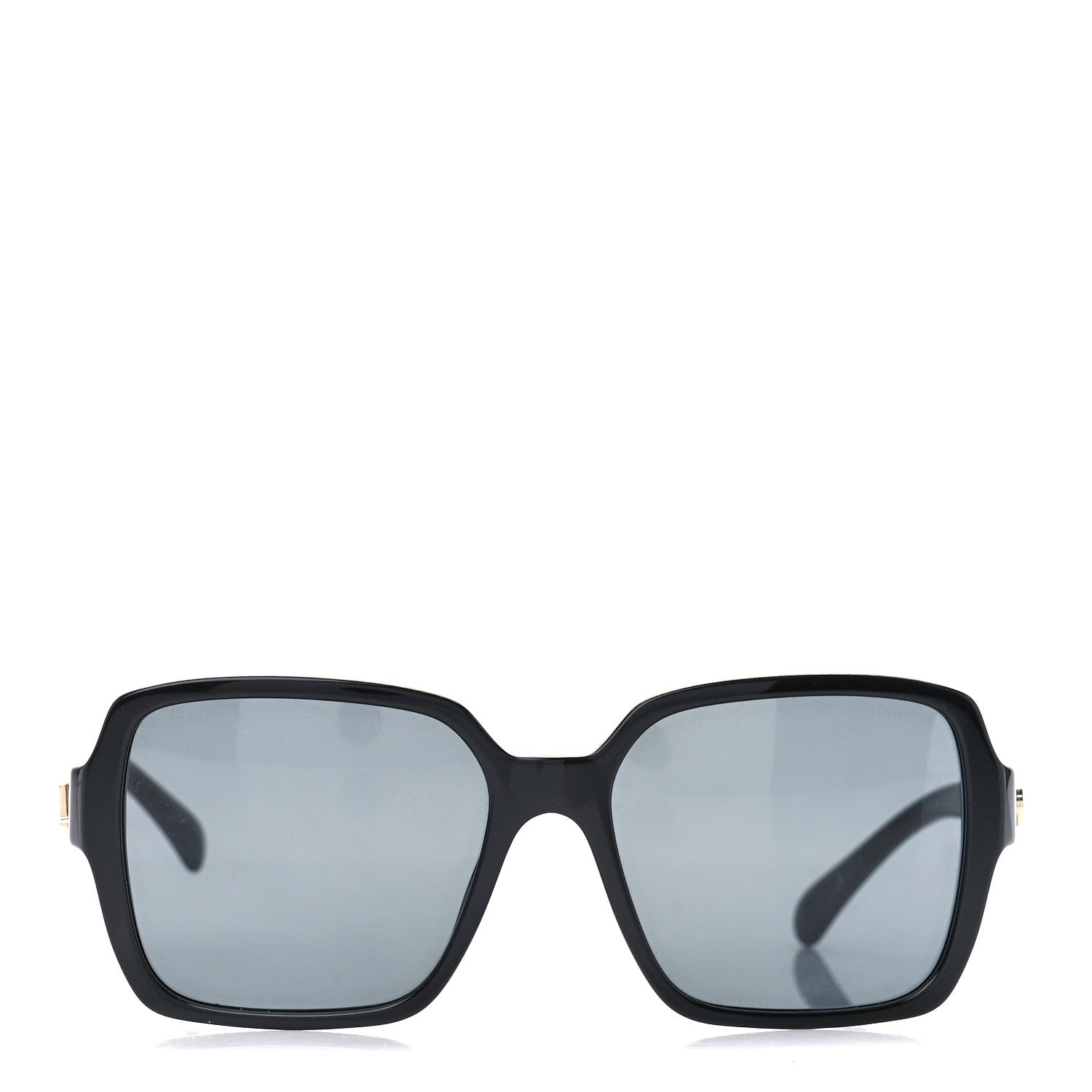 Chanel Acetate Square Sunglasses 5408-A Black 2 of 11