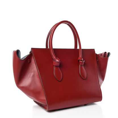 Celine Palmelato Calfskin Mini Tie Knot Tote Red 3 of 11