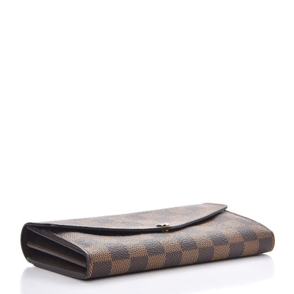 Louis Vuitton Damier Ebene Sarah Wallet NM 4 of 9