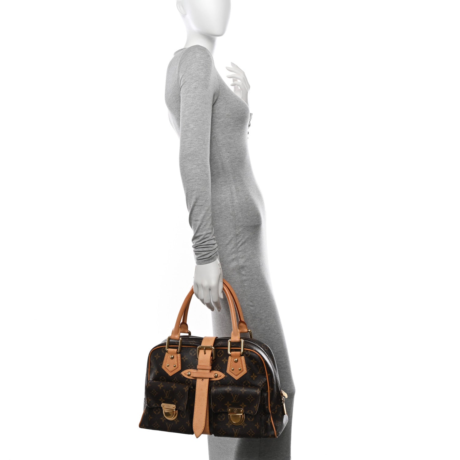 Louis Vuitton Monogram Manhattan GM 2 of 10