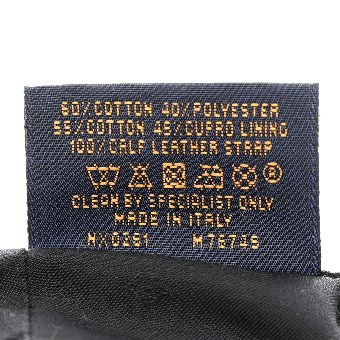 Monogram Essential Cap 62 Black