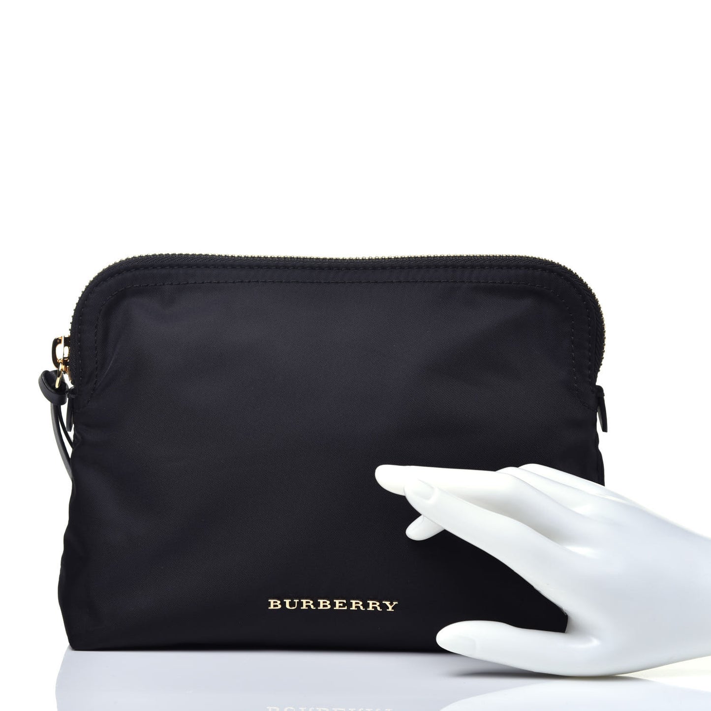 Nylon Top Pouch Black