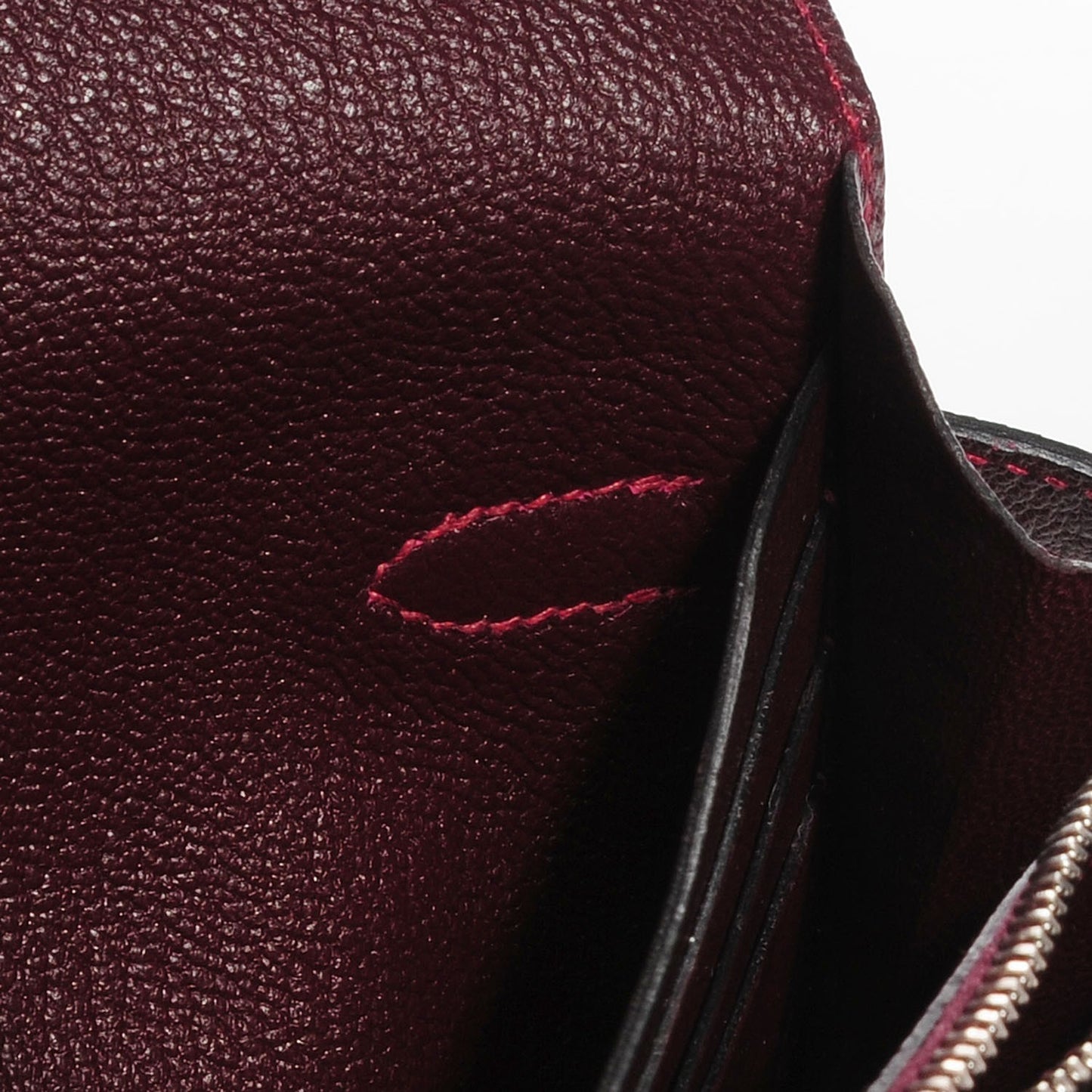 Chèvre Mysore Kelly Longue Wallet Prune