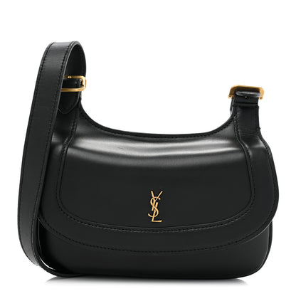 Saint Laurent Smooth Calfskin Small Charlie Shoulder Bag Black 1 of 12