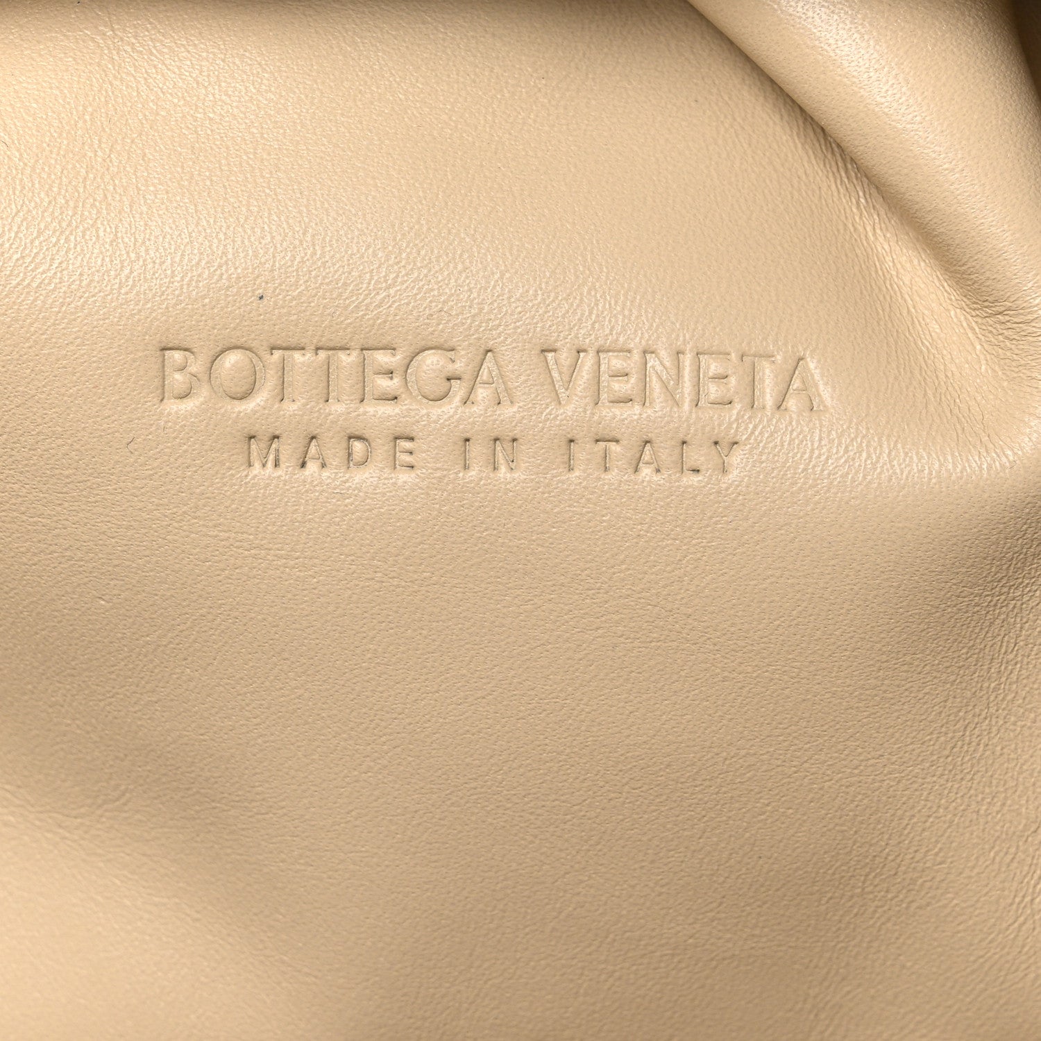 Bottega Veneta Smooth Butter Calf The Pouch Oversized Clutch Tapioca 6 of 11