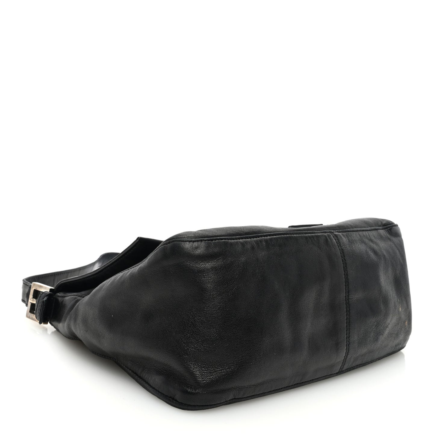 Calfskin Big Forever Mama Baguette Black