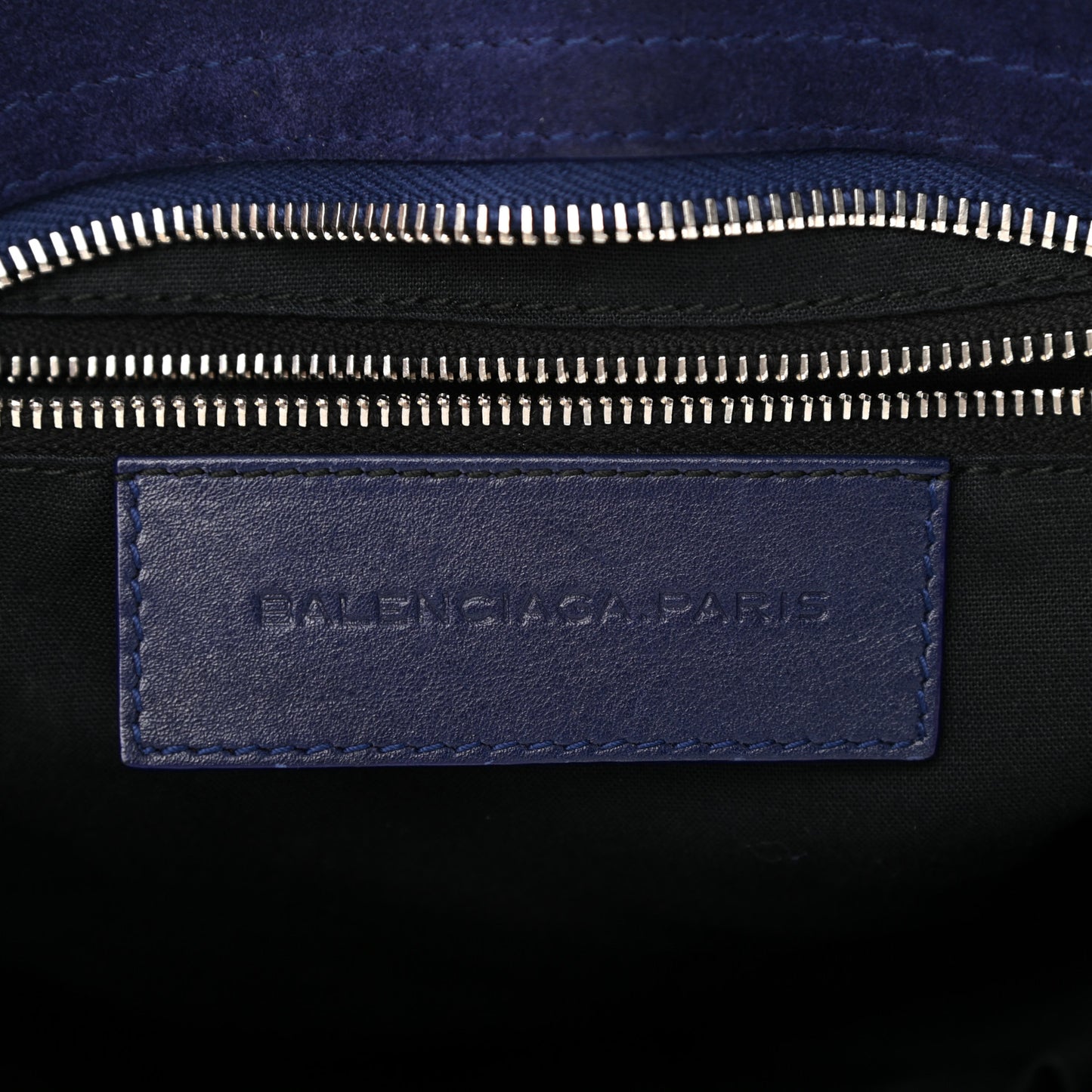 Baby Daim Suede Classic Hardware City Bleu Nuit
