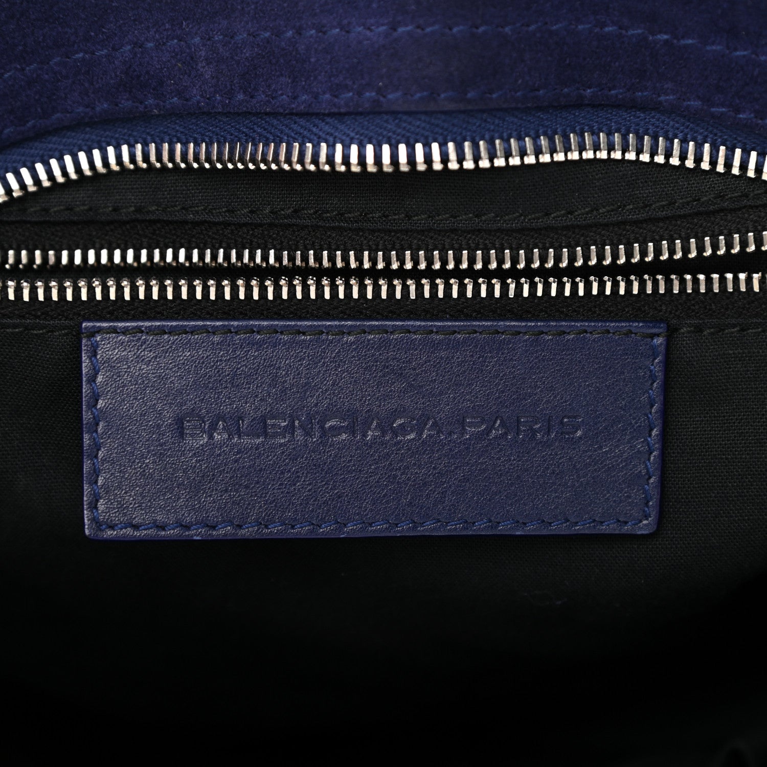 Balenciaga Baby Daim Suede Classic Hardware City Bleu Nuit 5 of 12