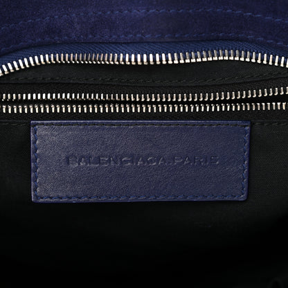 Balenciaga Baby Daim Suede Classic Hardware City Bleu Nuit 5 of 12