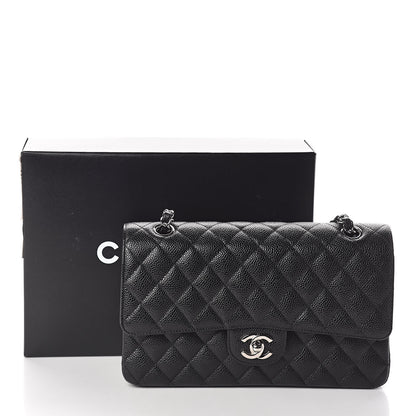 Chanel Caviar Quilted Medium Double Flap Black 11 of 11