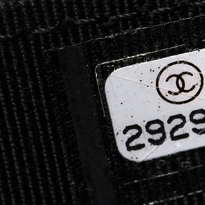 Chanel Lambskin Quilted Wallet On Chain WOC Black 8 of 14