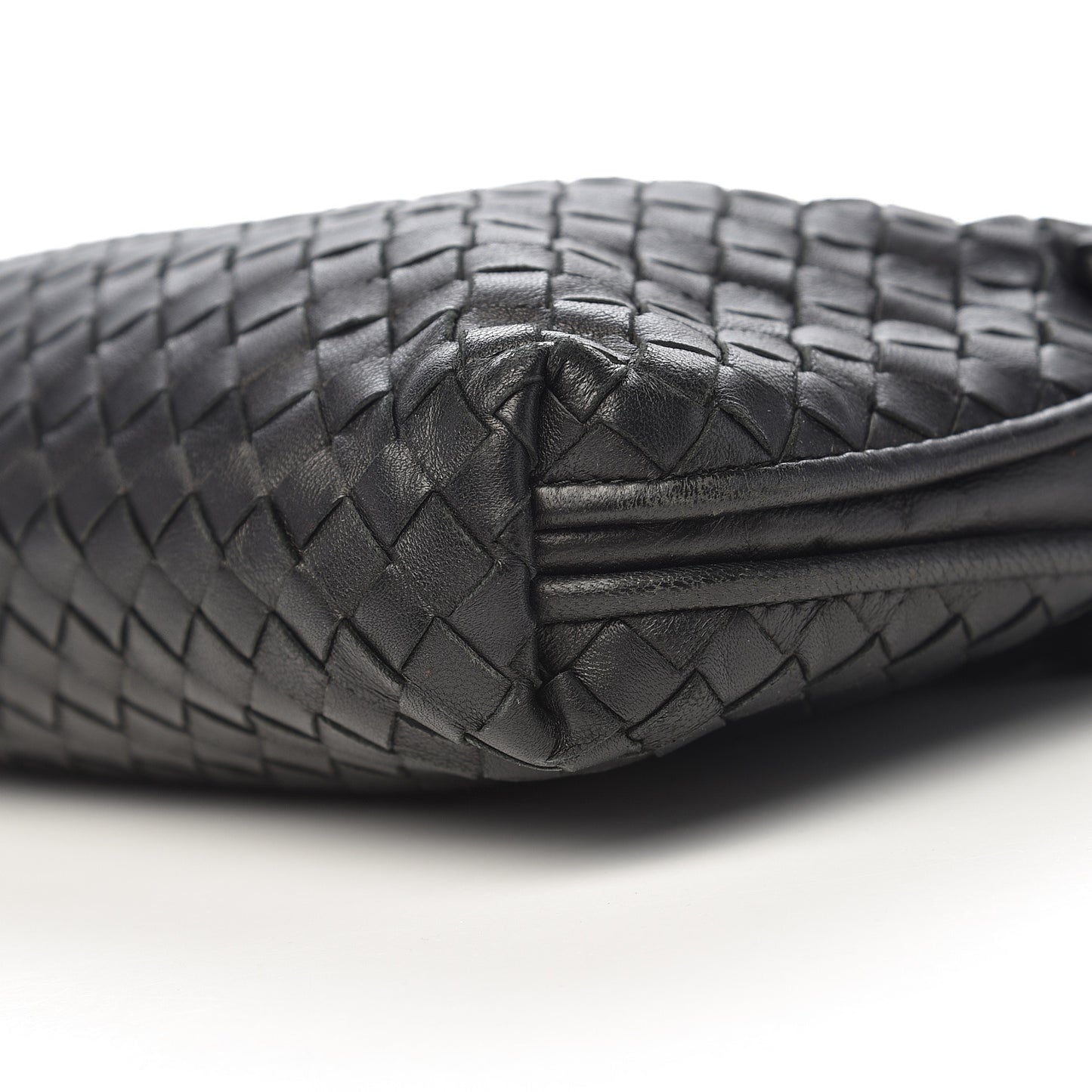 Nappa Intrecciato Nodini Bag Black