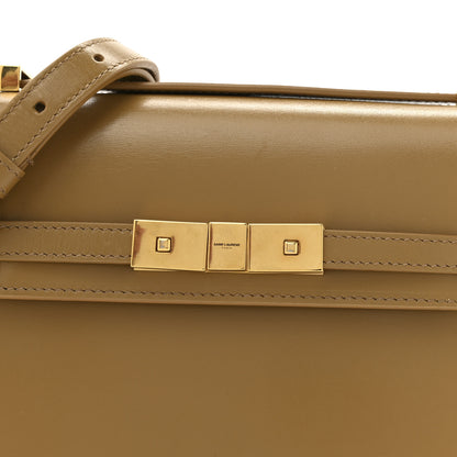 Saint Laurent Smooth Calfskin Mini Manhattan Shoulder Bag Tabac Brown 8 of 11