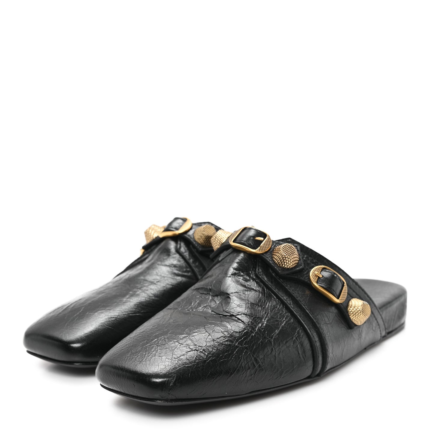 Agneau Arena Cagole Cosy Mules 37.5 Black