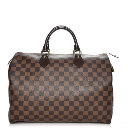 Louis Vuitton Damier Ebene Speedy 35 1 of 7
