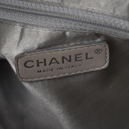Chanel Calfskin Quilted Chain Hobo White 6 of 24