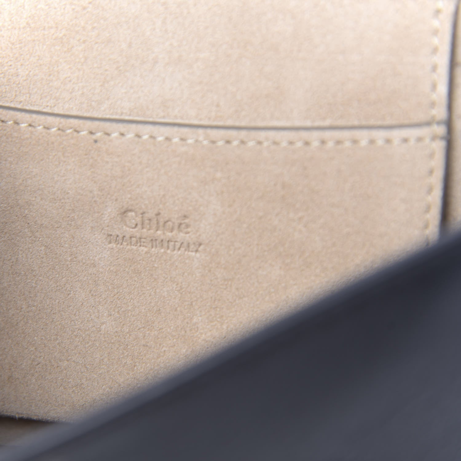 Chloe Calfskin Suede Mini Chain Faye Shoulder Bag Black 6 of 9
