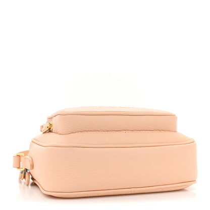 Burberry Grained Calfskin Small Camera Bag Peach Pink 4 of 9