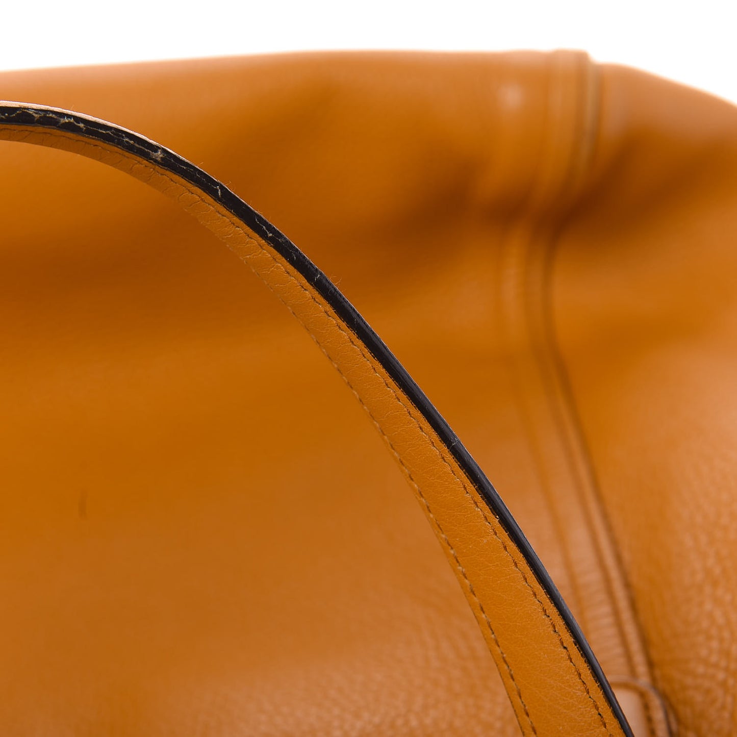 Pebbled Calfskin Medium Soho Shoulder Bag Curcuma
