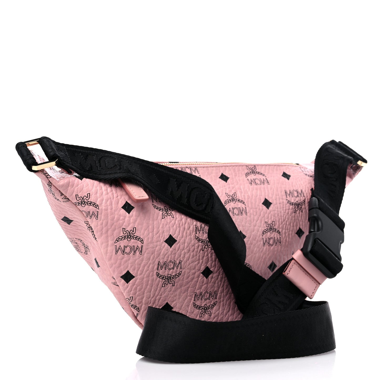 Visetos Medium Fursten Belt Bag Pink