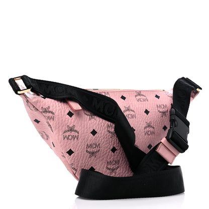 MCM Visetos Medium Fursten Belt Bag Pink 3 of 9