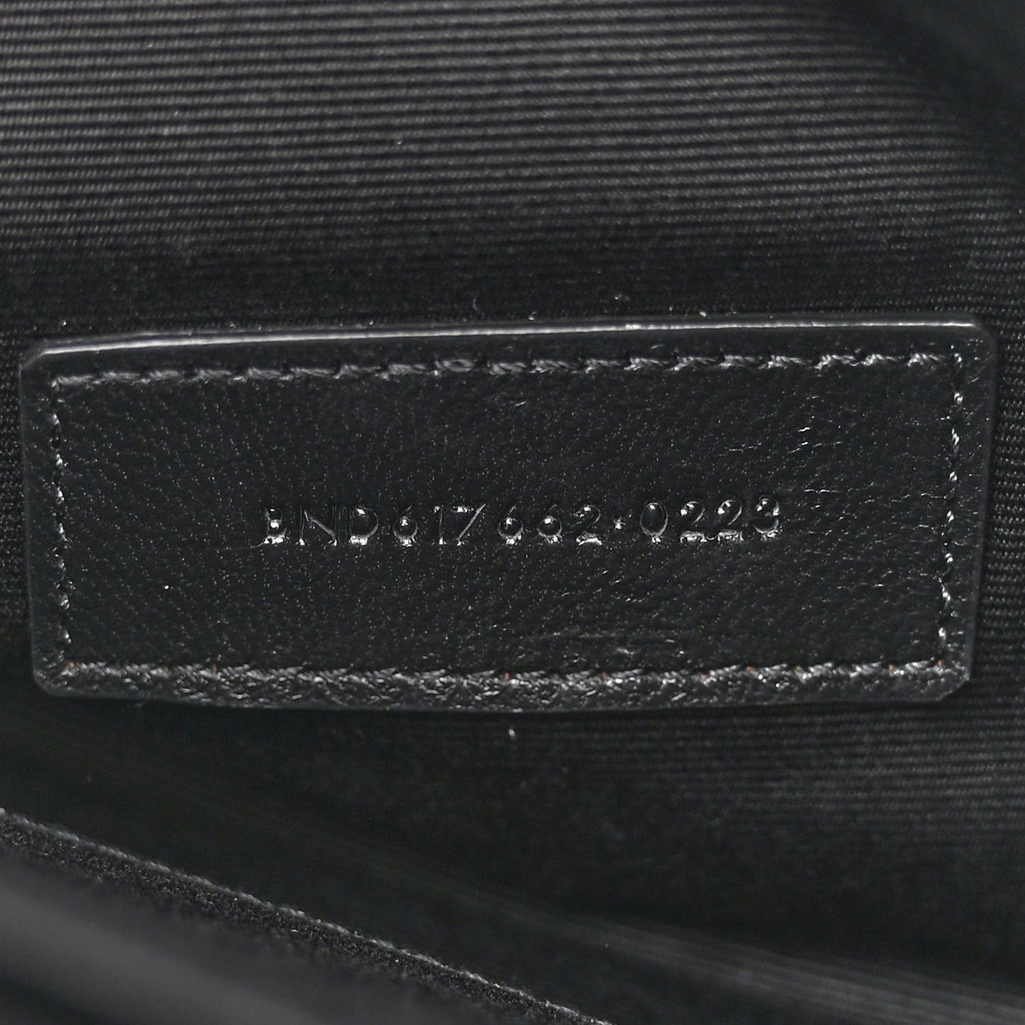 Grain De Poudre Matelasse Chevron Monogram Envelope Clutch Black