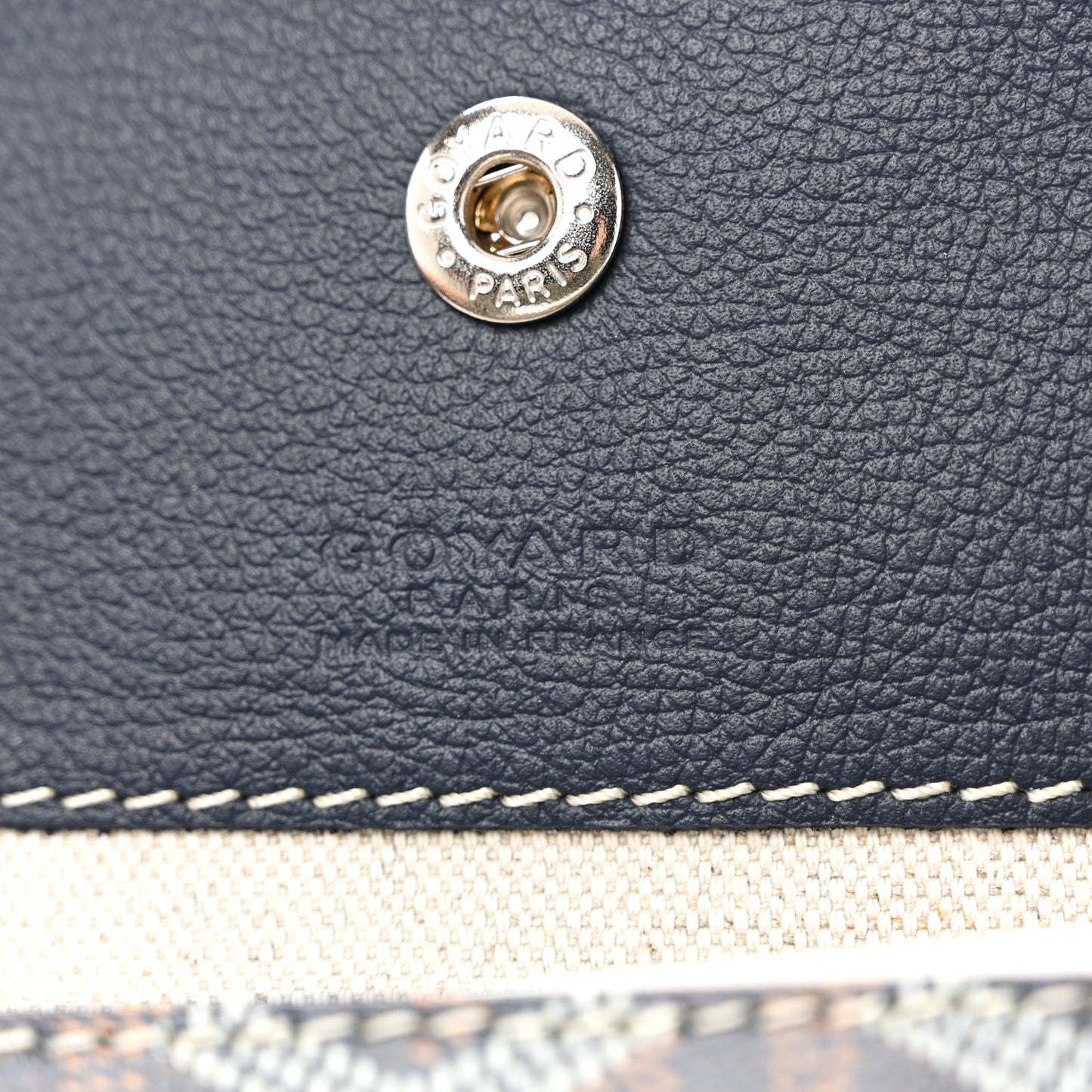 Goyardine Boheme Hobo Navy Blue