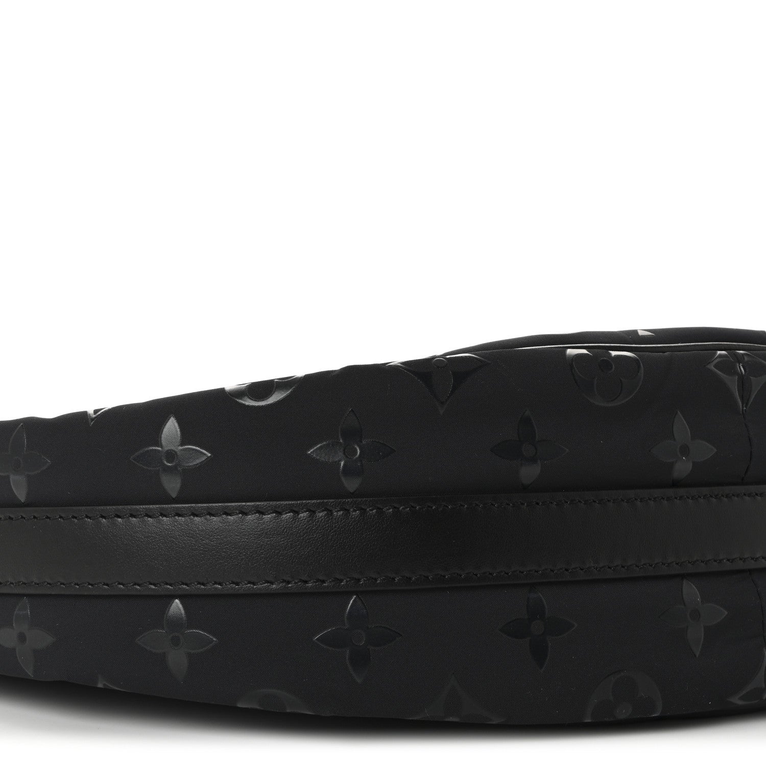 Louis Vuitton Nylon Monogram Loop Pocket Hobo Polar Night 8 of 9