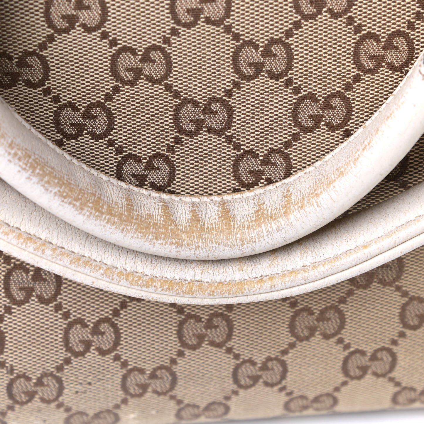 Monogram Web Large Diaper Tote Off White