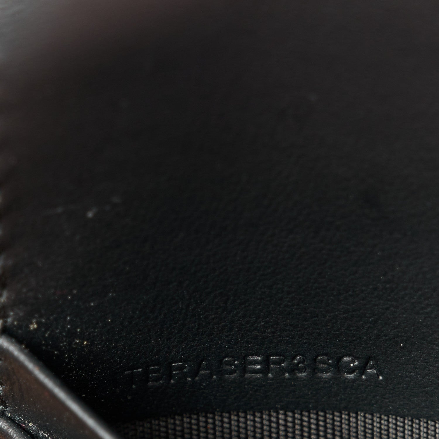 Burberry Grained Calfskin Peyton TB Crossbody Bag Black 7 of 11
