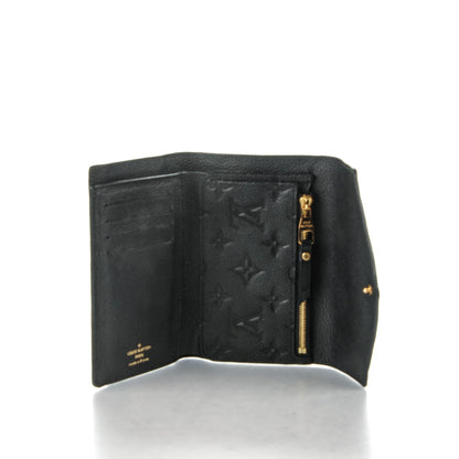 Louis Vuitton Empreinte Compact Curieuse Wallet Black 5 of 7